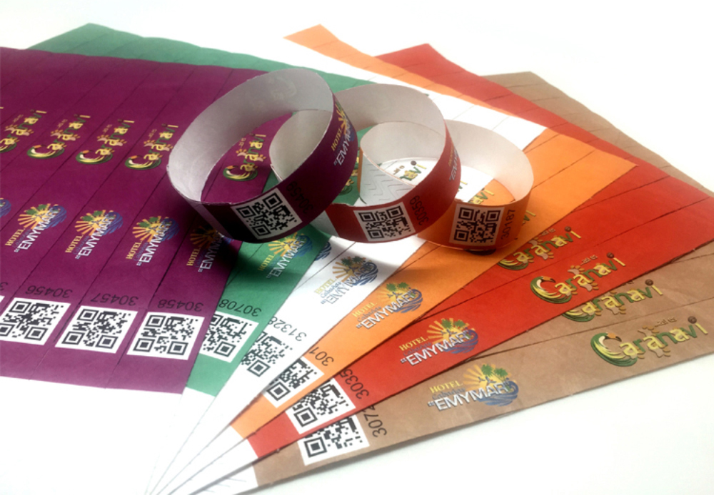 tyvek wristbands and paper wristbands are using for event wristbands,such as concerts, festivals