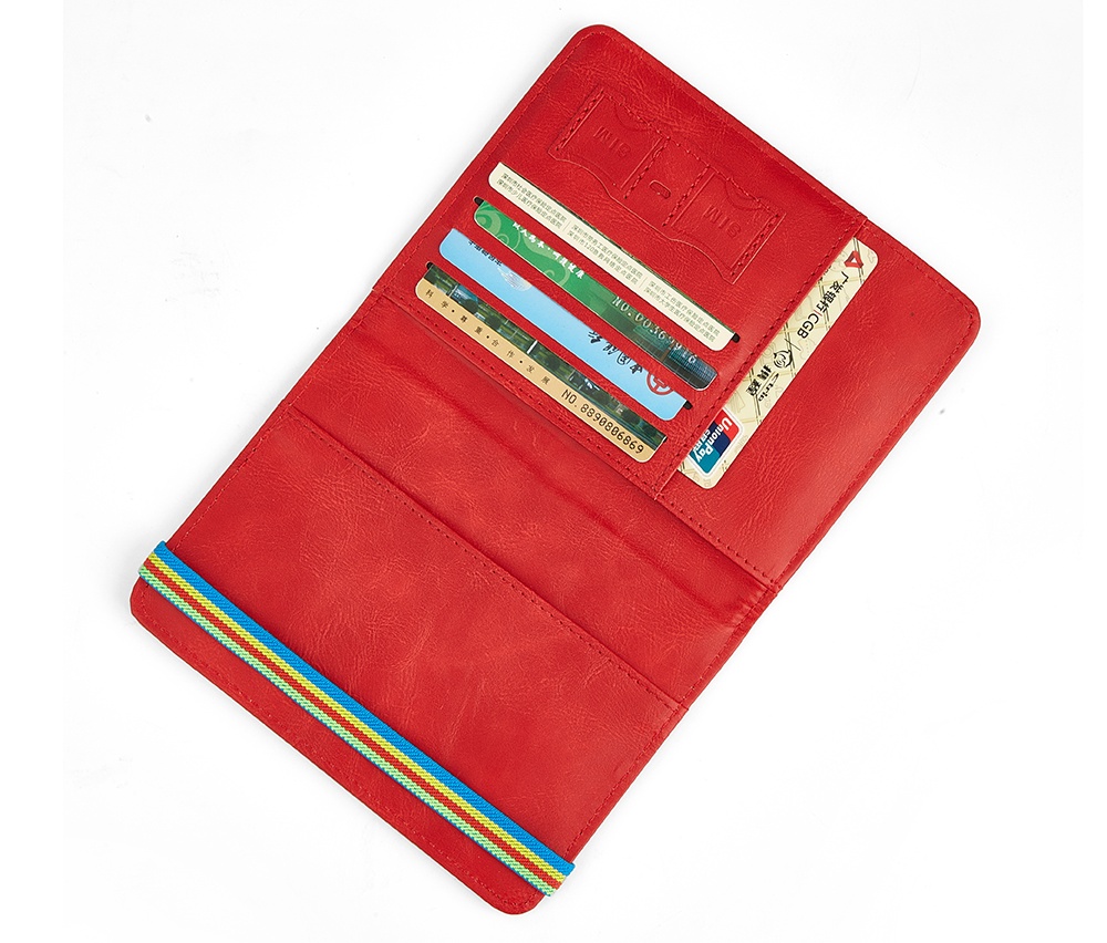 PU leather luxury passport holder