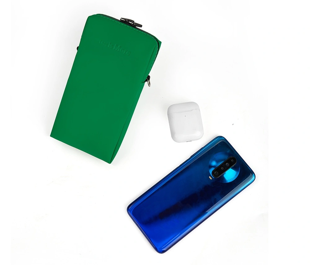 luxury leather crossbody phone bag