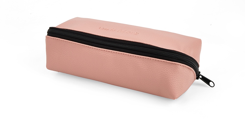 boxy zipper cosmetic travel bag