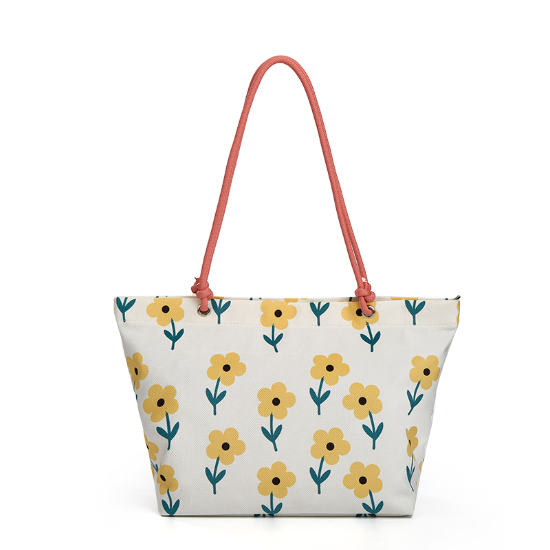 Sublimation printed cute tote bags.