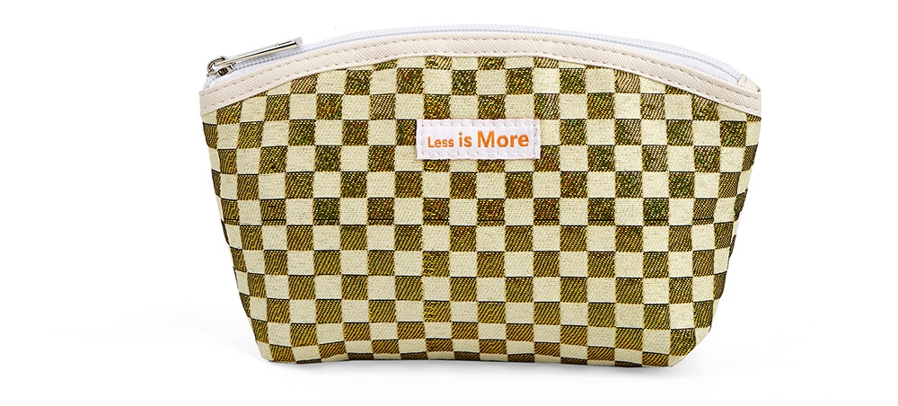 glitter makeup tote bag​