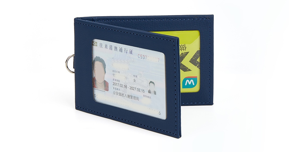 PU id card badge holder