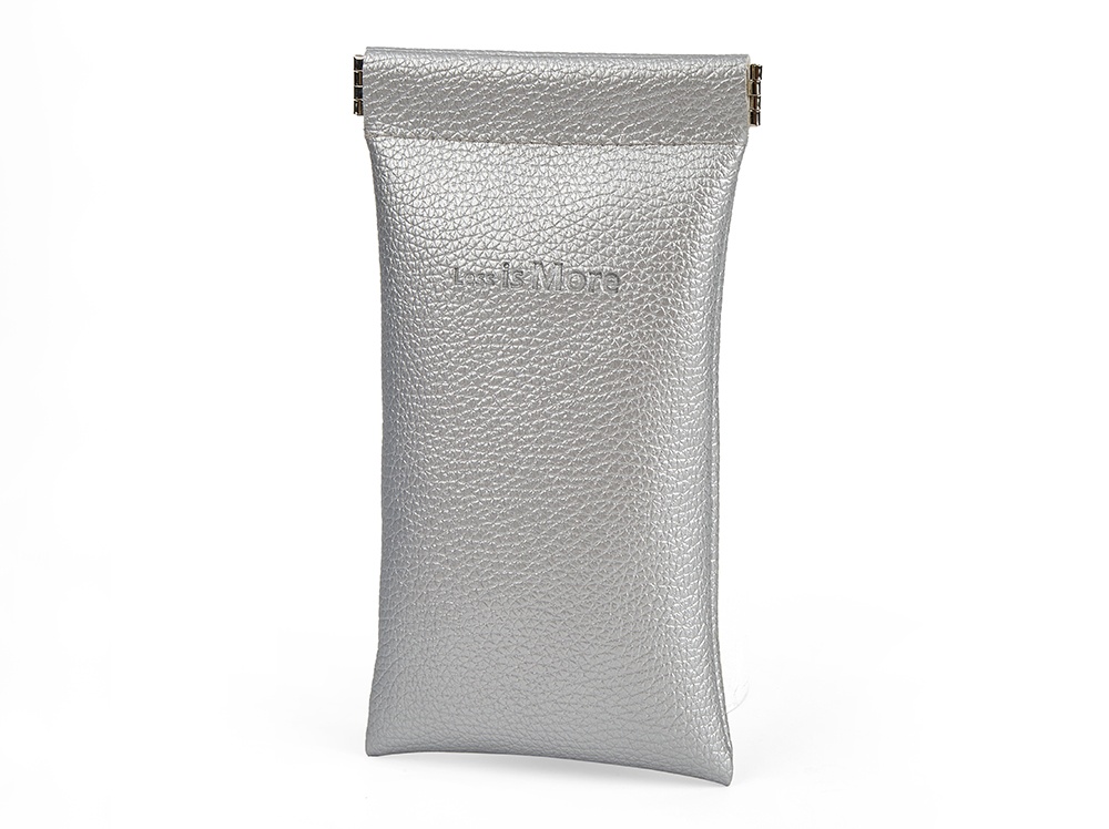 less is more self-closing glasses case