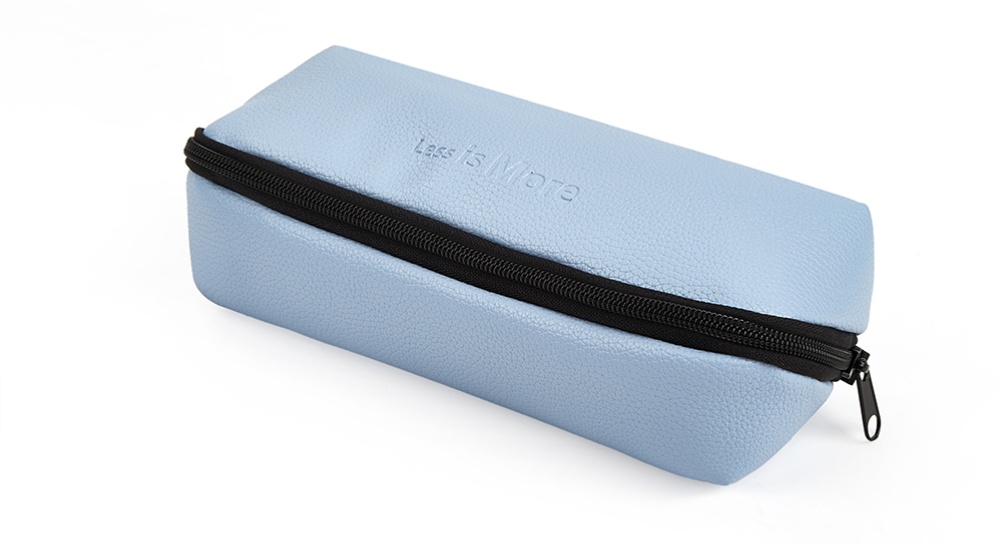 boxy zipper cosmetic travel bag