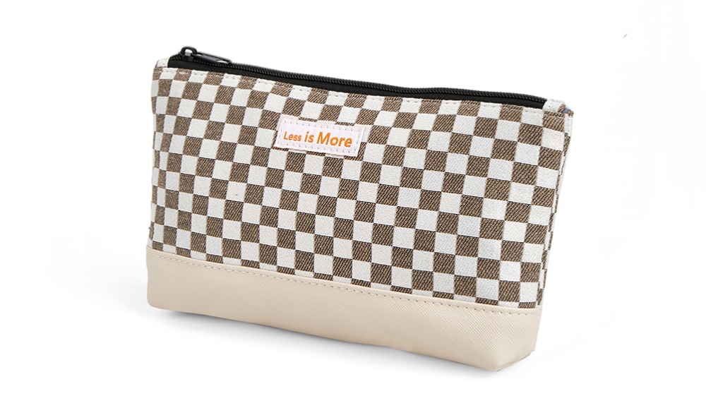 fabric zipper cosmetic case