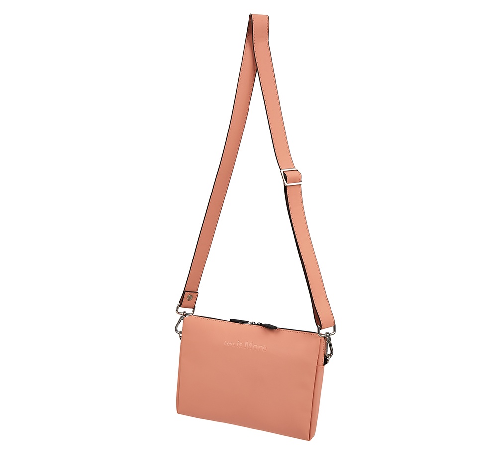 pink small leather cross body bags