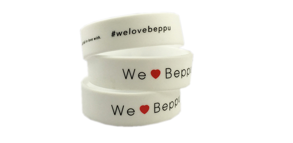 printing logo 24hour wristbands rubber bracelets