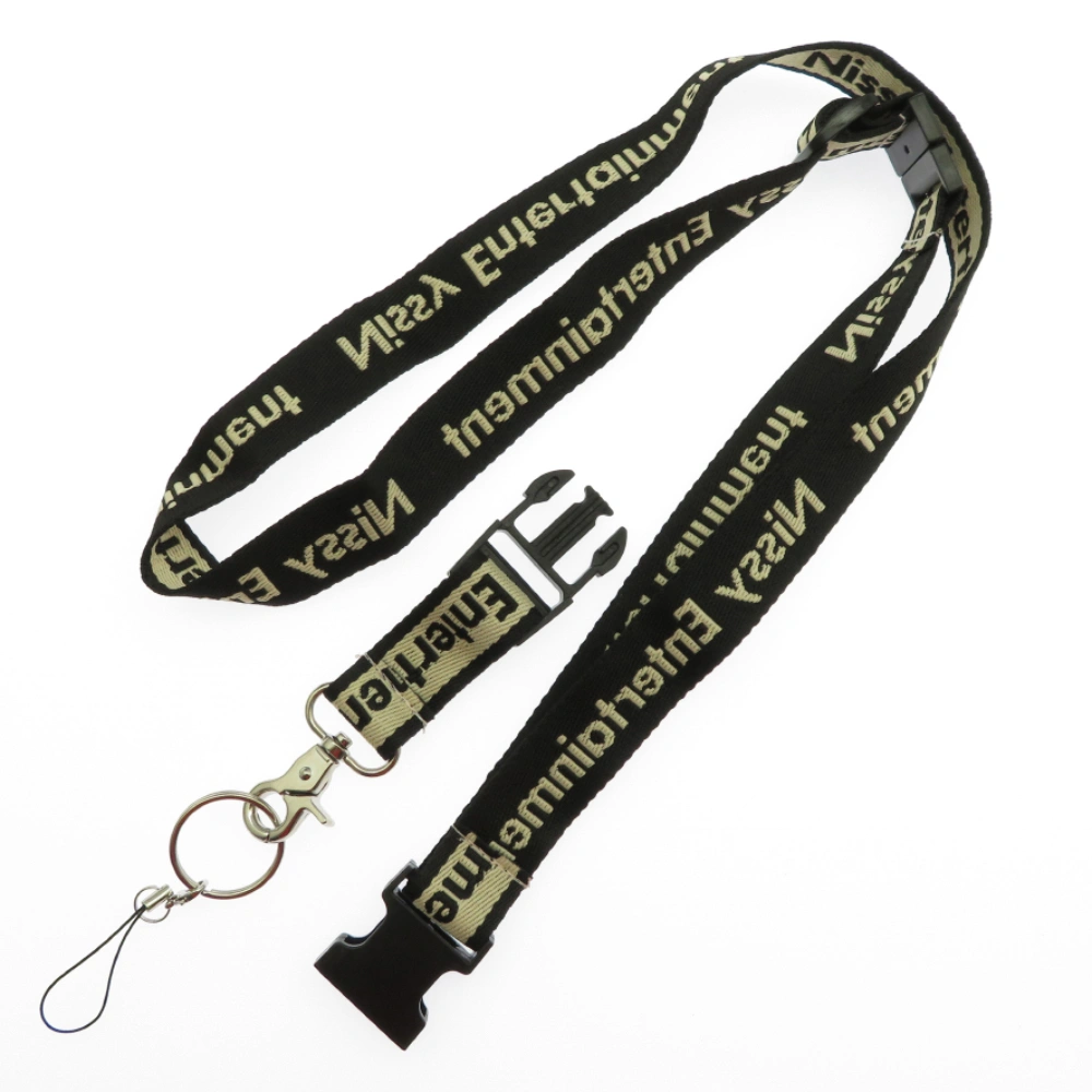 Customized 3/4 inch or 7/8 inch wide logo lanyard, suitable for business or school best custom lanyards,lanyard card printing for card holder.