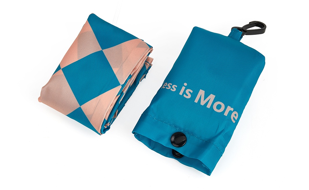 folding tote bag with pouch