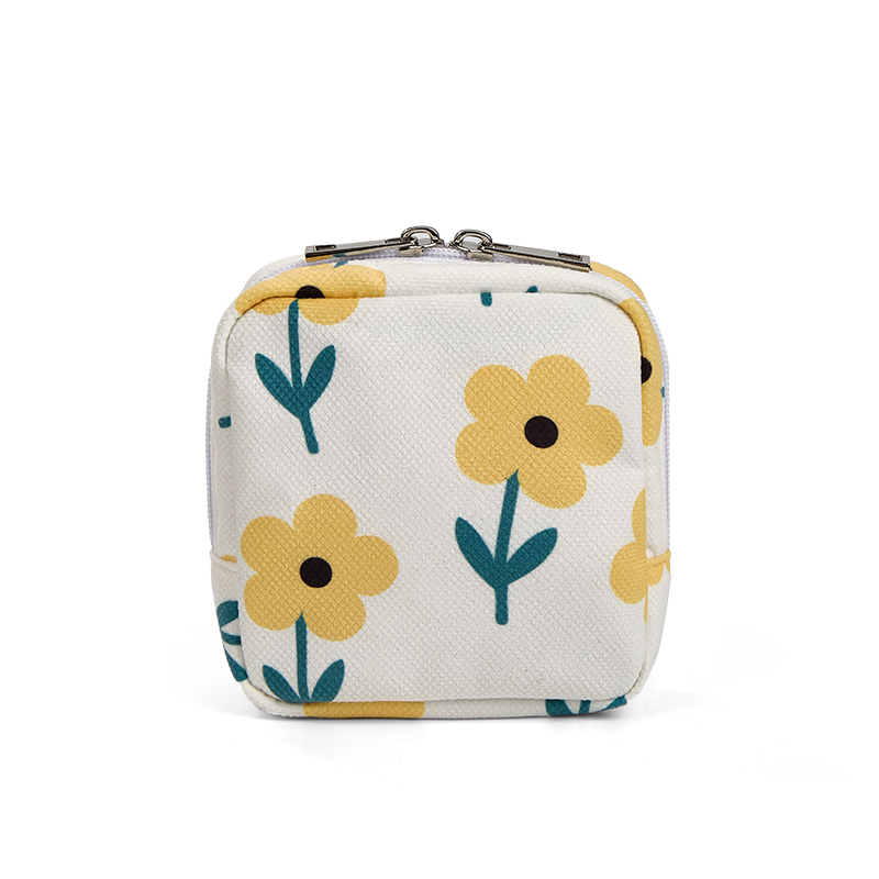 Square earphone pouch