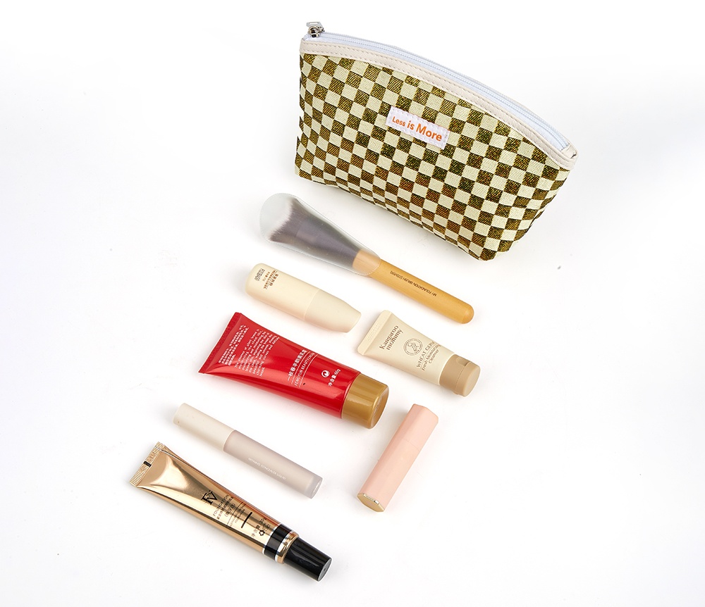 glitter makeup tote bag​