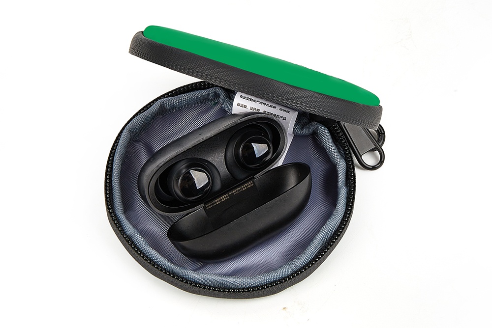 faux leather earphone case