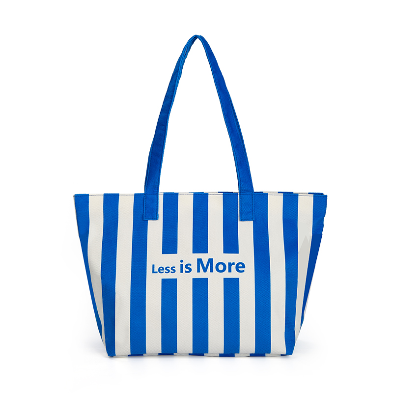 Less is more tote bag personalization​.