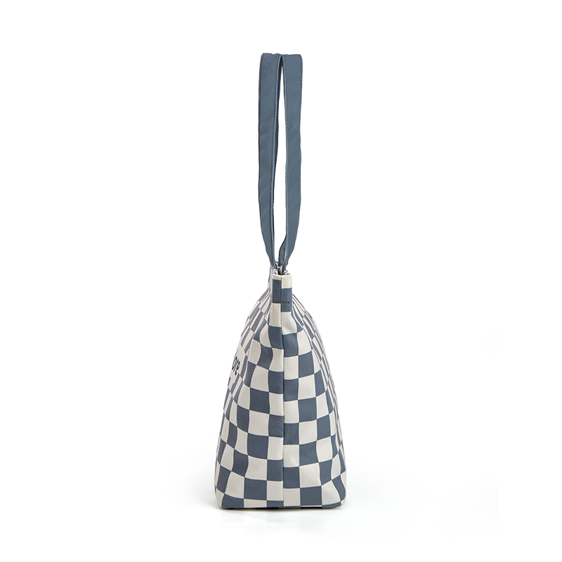 Side of large tote bag
