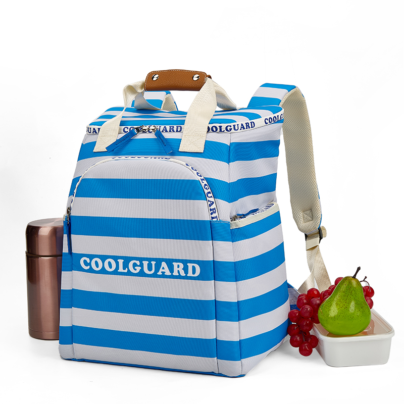 Large cooler backpack bag.