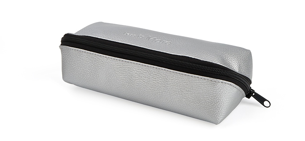 boxy zipper cosmetic travel bag