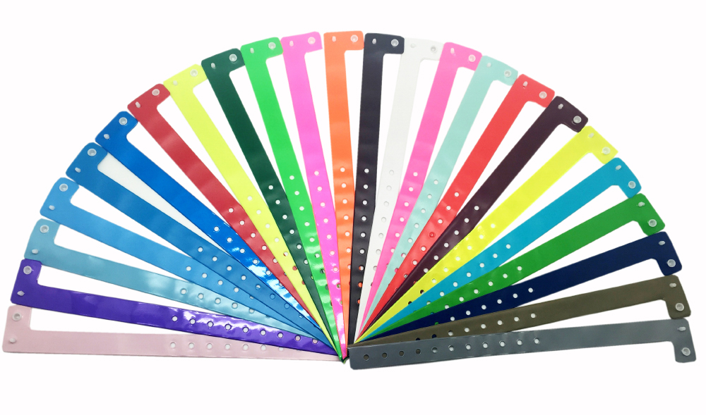 vinyl wrist band plastic wristbands for events,24hour wristbands