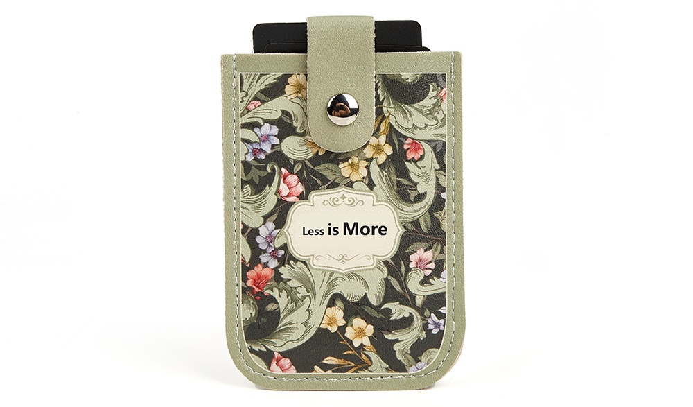 multiple card slots vertical badge holder