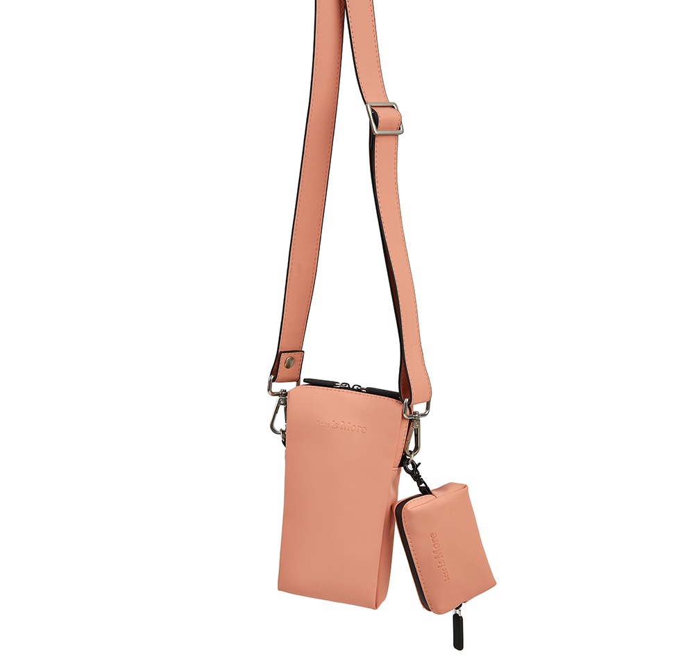 pink phone bag and purse