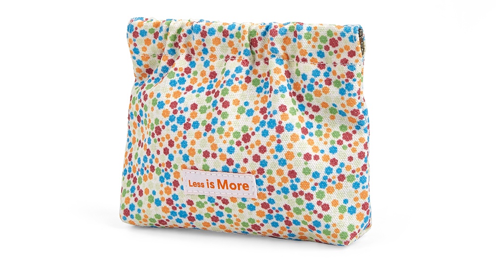 self-closing sanitary napkin storage bag