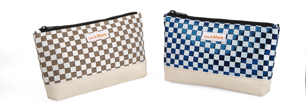 fabric zipper cosmetic case