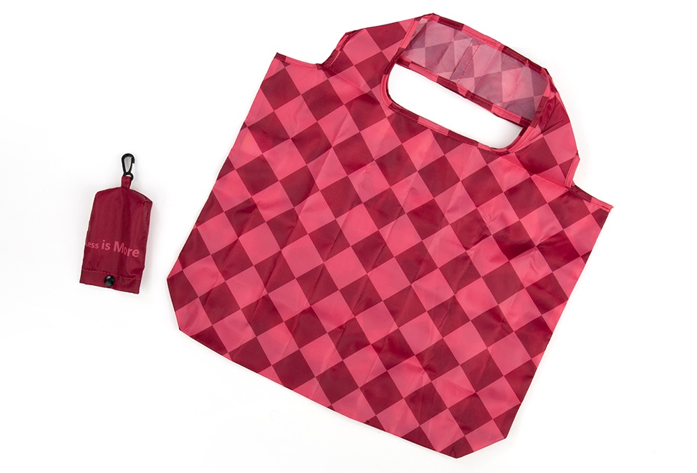folding tote bag with pouch
