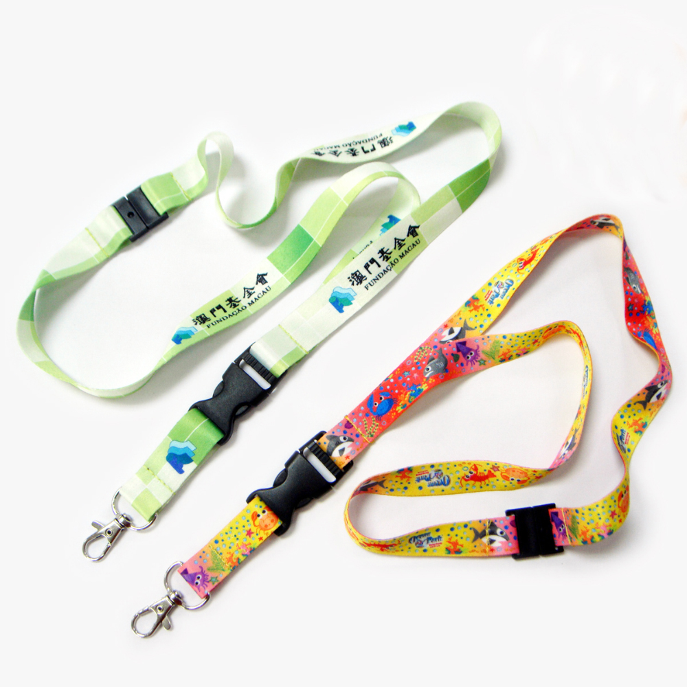 Promotion colorful designer lanyards for keys,detachable badge id badge holder neck,high quality lanyard made in china!