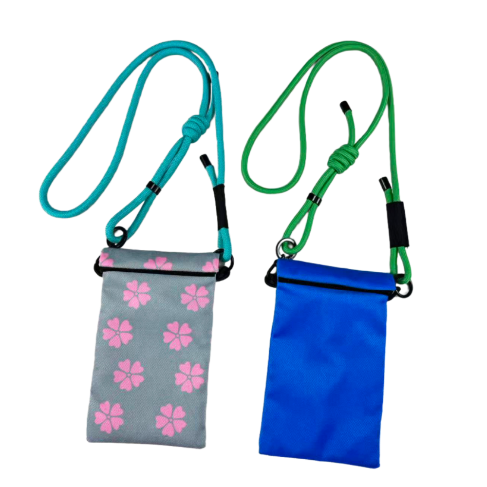 Multiple color options available bag with phone.
