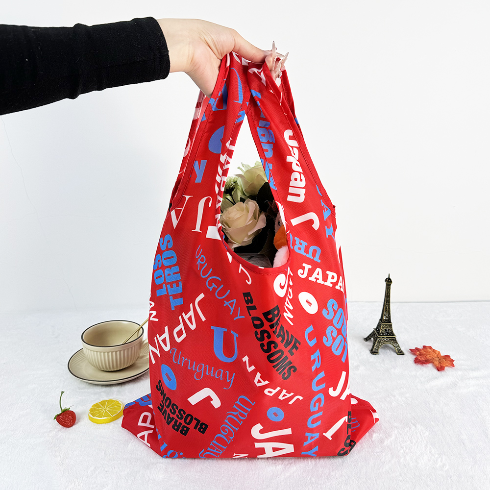 polyester foldable shopping bag