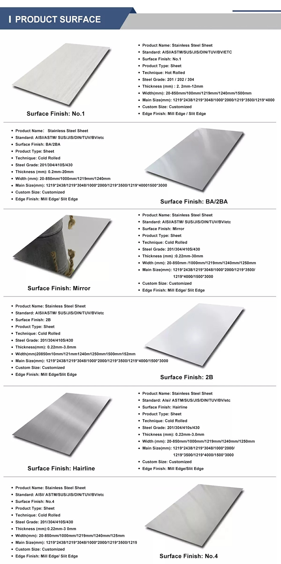 304 Stainless Steel Sheet