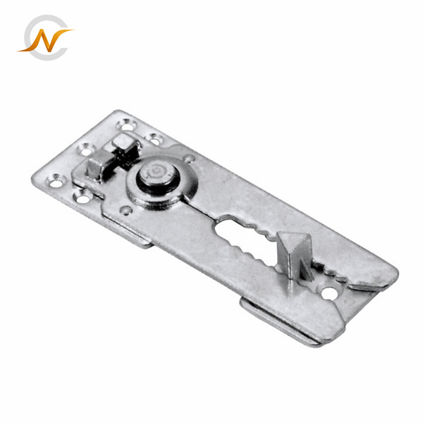 Adjustable furniture connector hinge