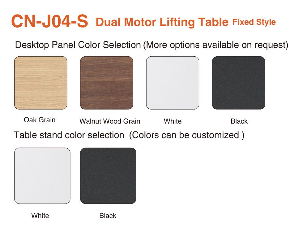 Heavy-duty dual motor sit stand desk frame