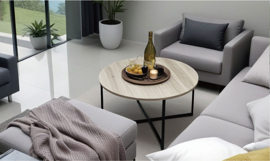 Heavy-duty metal table legs