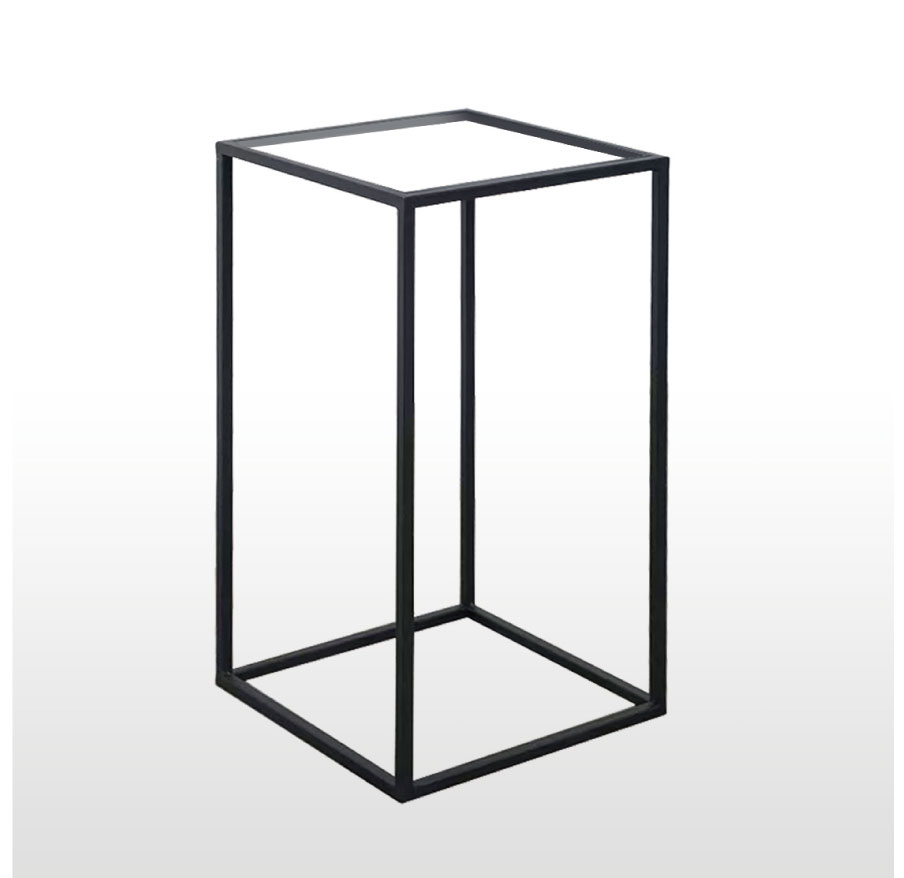Heavy-duty metal base for coffee table
