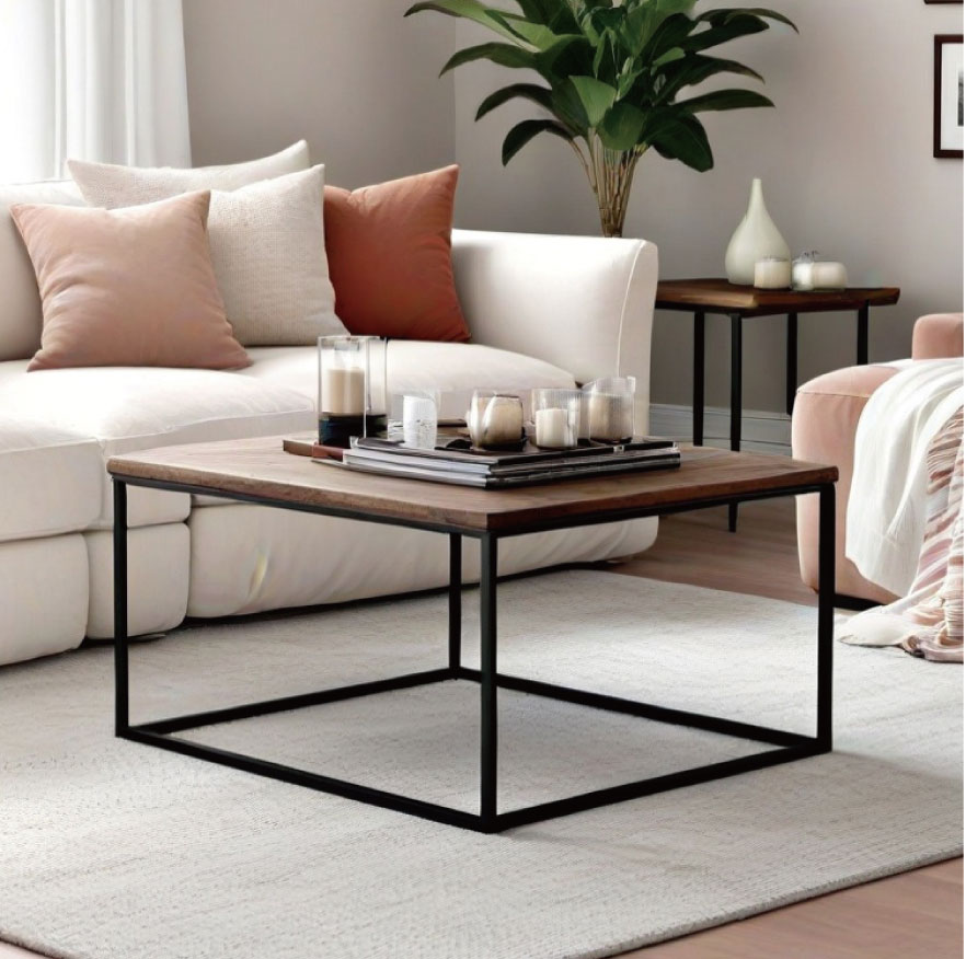 Coffee table metal base manufacturer