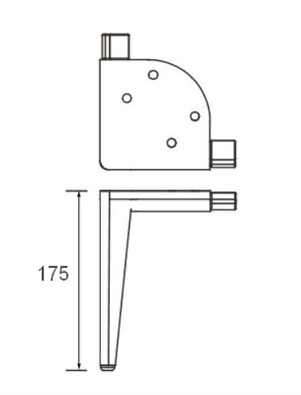 Modern furniture legs for home and office