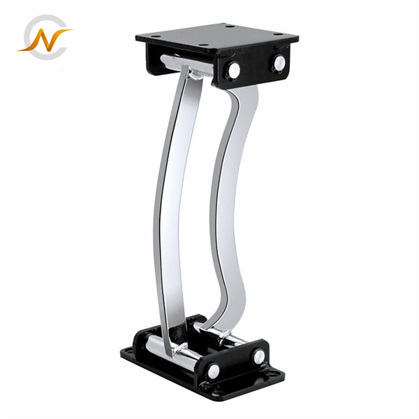 Adjustable furniture hinge for sofa mechanism
