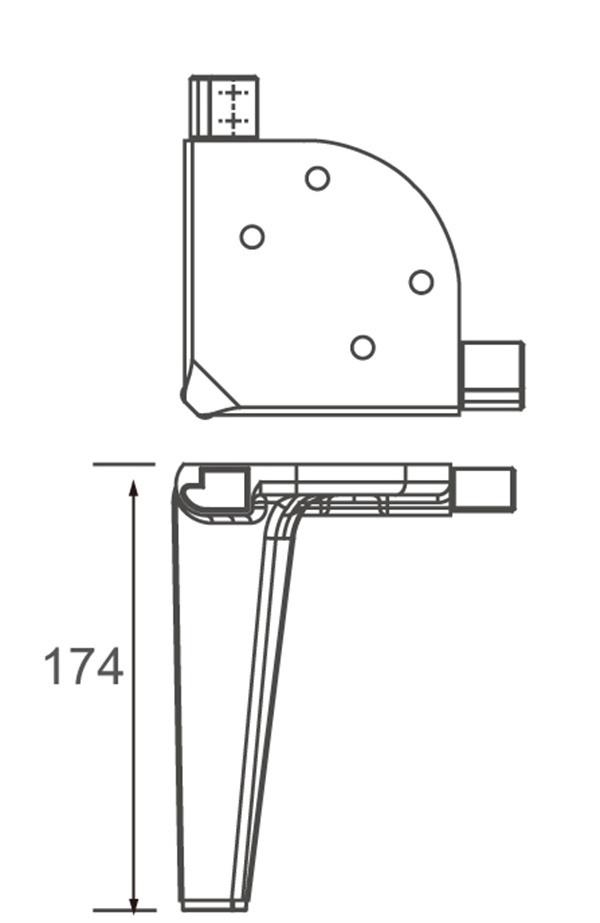 Replacement legs for sofa furniture