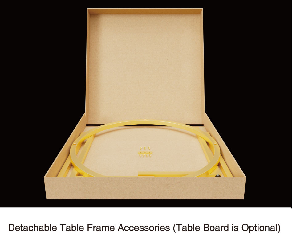 Steel table legs for furniture