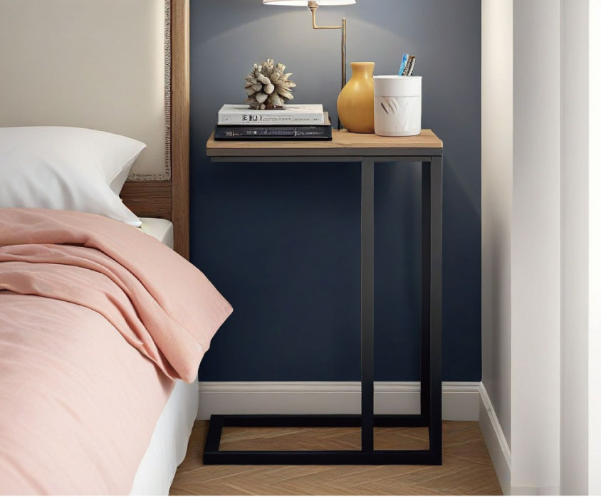 Detachable iron table frame legs