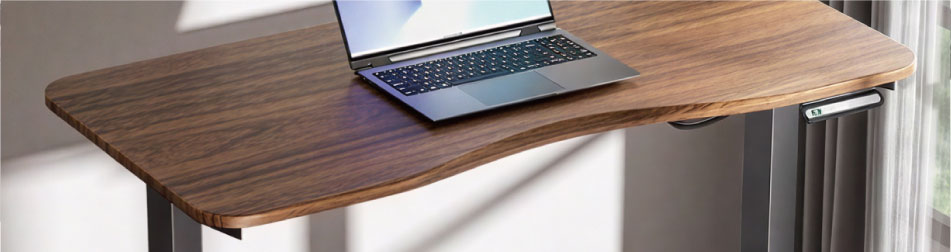 Single motor height adjustable desk base manufacturer