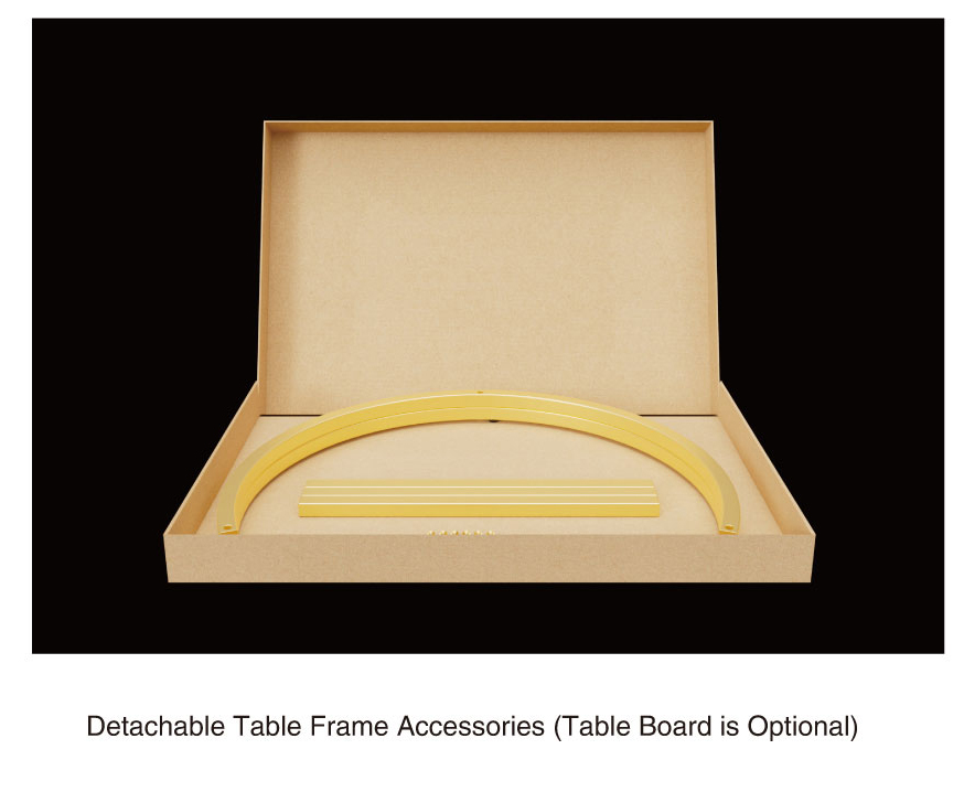 Heavy-duty modular metal table base