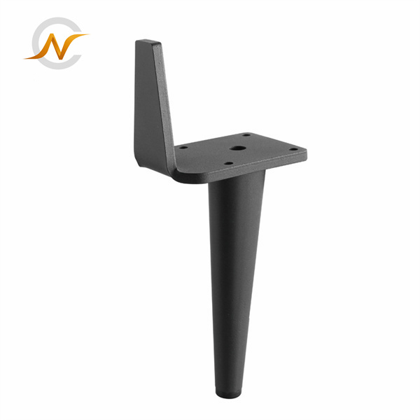 Heavy-duty iron legs for sofas and beds