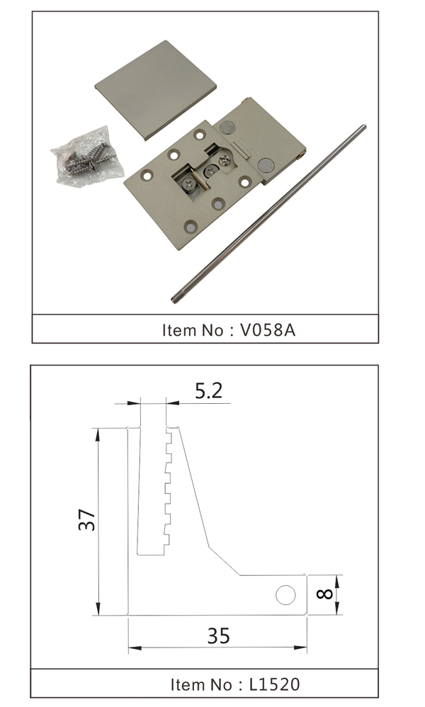 Durable anodized aluminum frame strip
