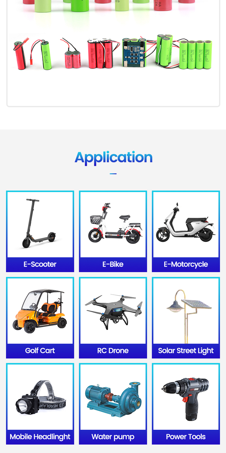 electric bicycle battery set