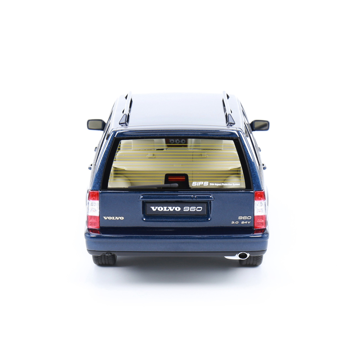 Miniature Radscale Collection Volvo 960 Estate, Bleu Nautique, échelle 1/18, Résine, Prévente