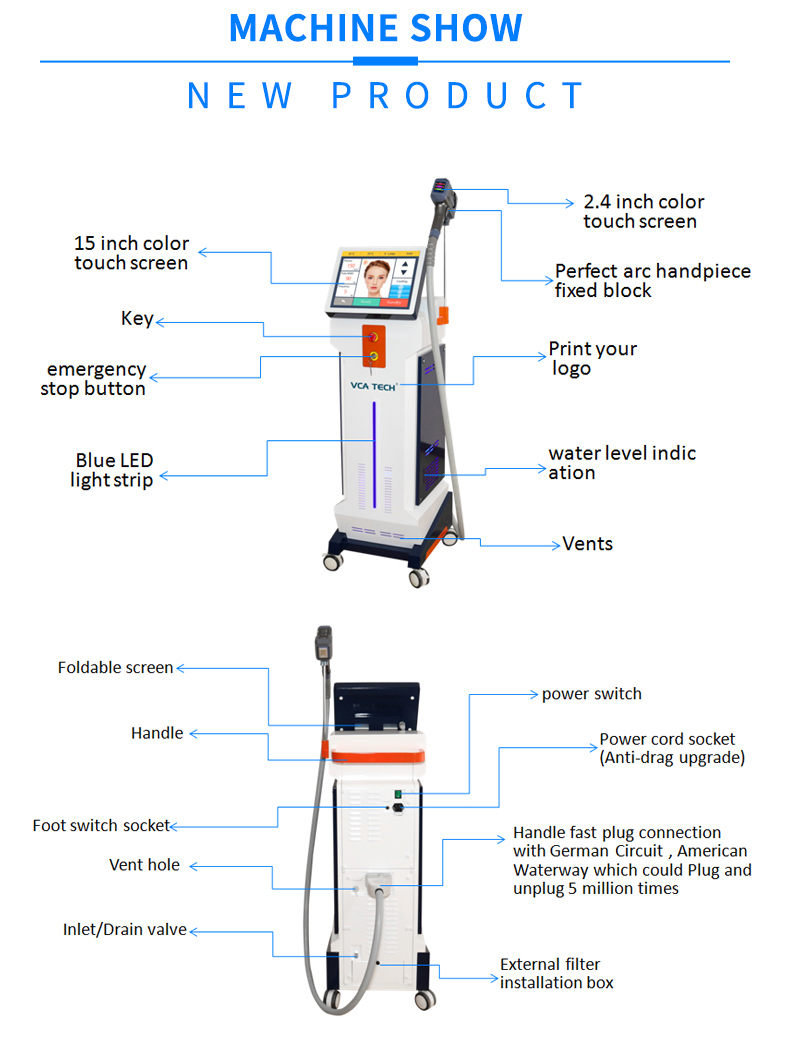 808nm hair removal machine