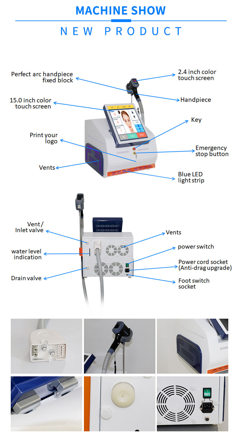 Buy diode laser hair removal machine