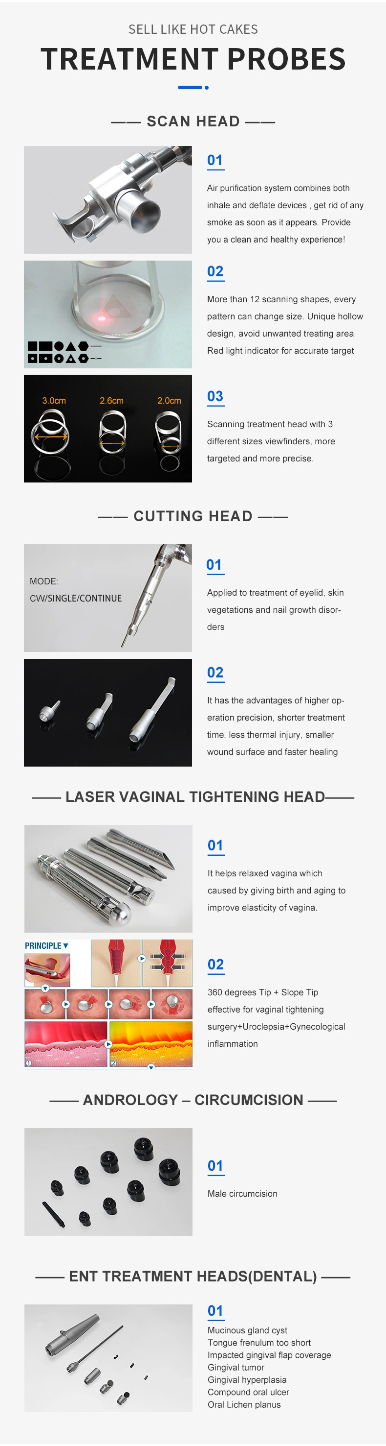 Vaginal tightening machine